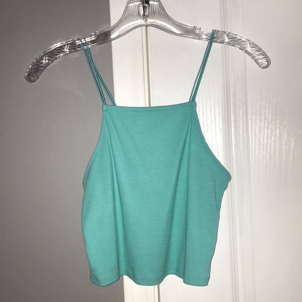 Wild Fable Turquoise Crop Top